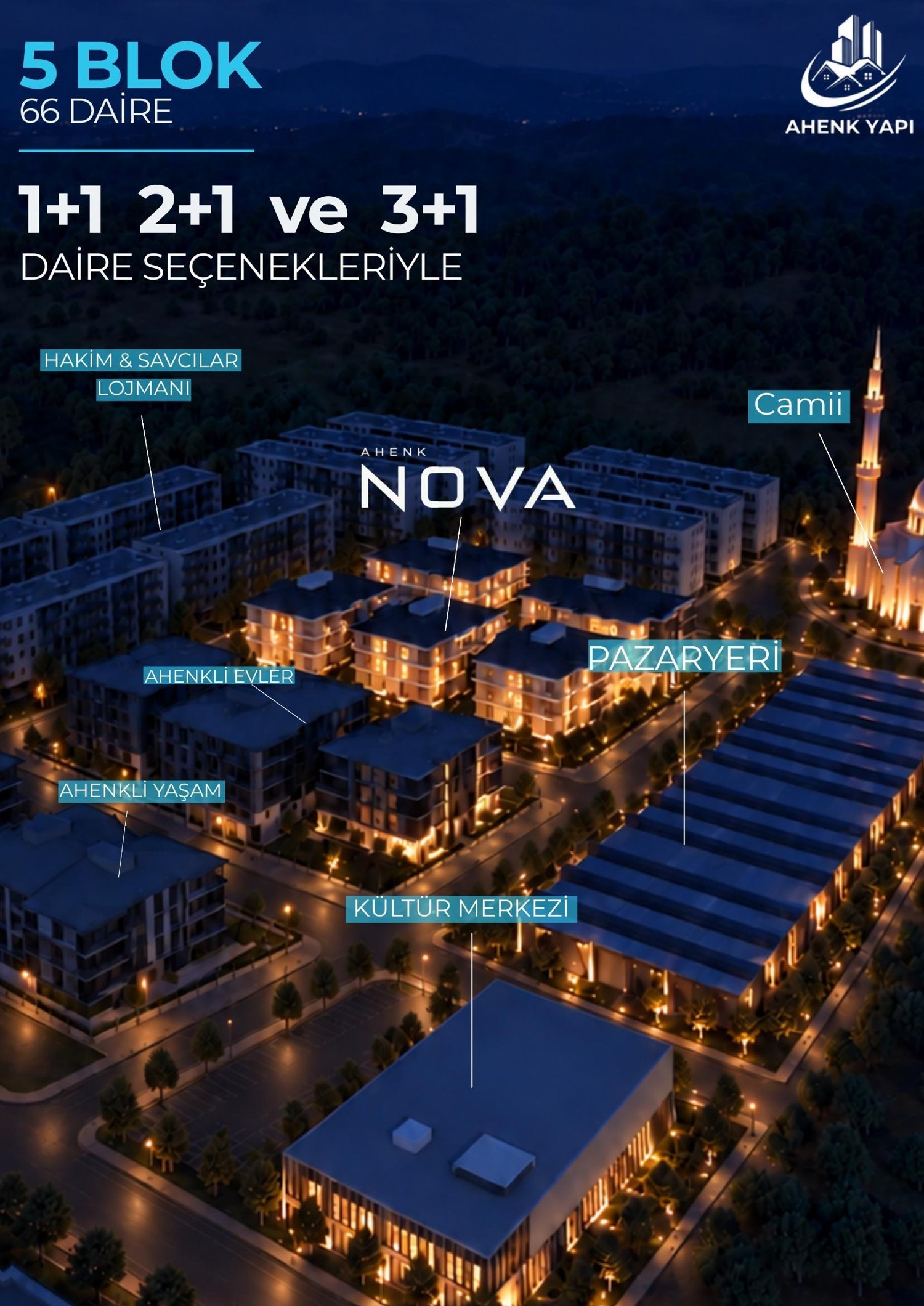 Ahenk Nova Vaziyet Planı